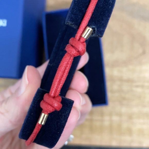 NWT Swarovski | Red Beaded Bracelet - Picture 4 of 5